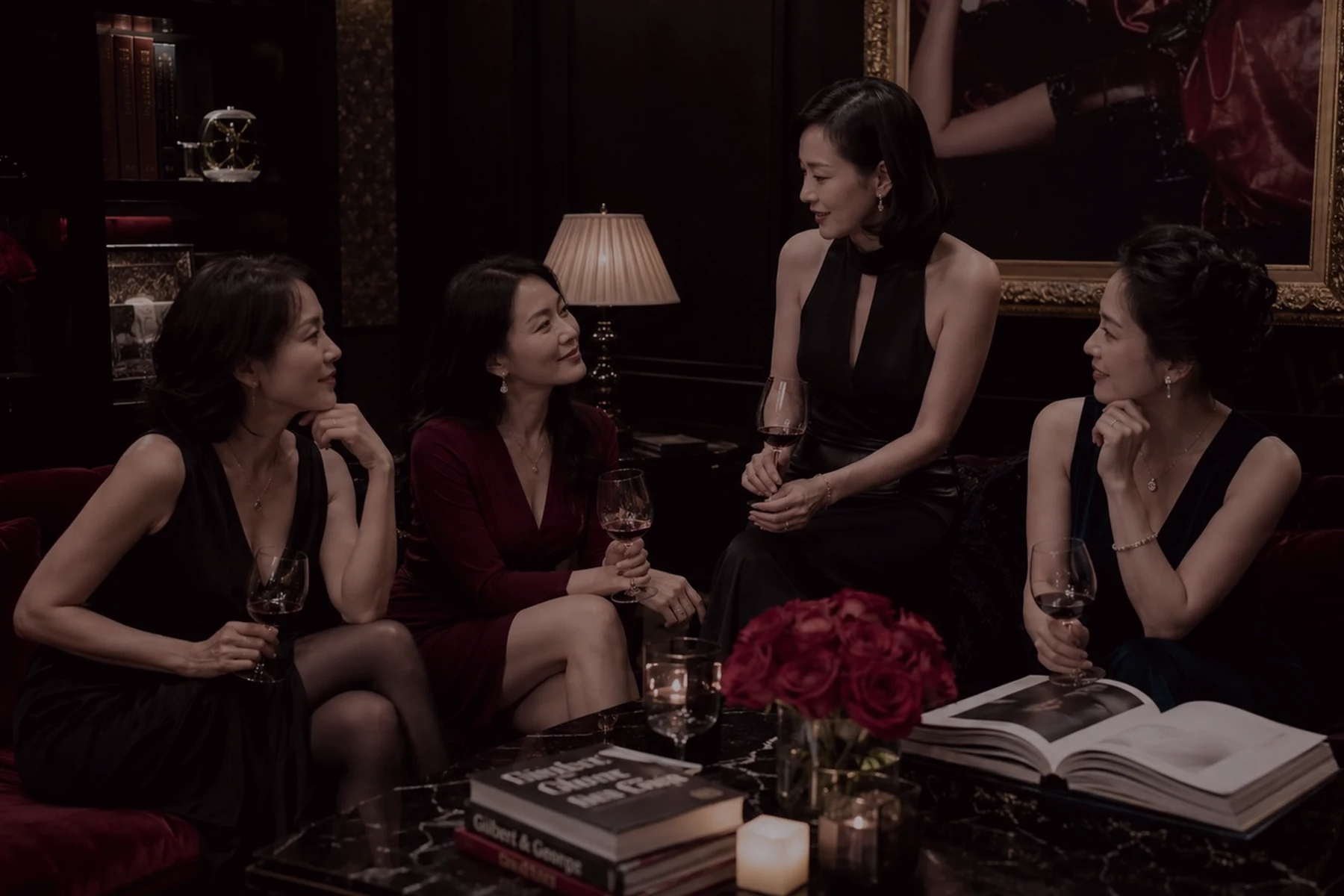 高端女性私人俱乐部氛围图